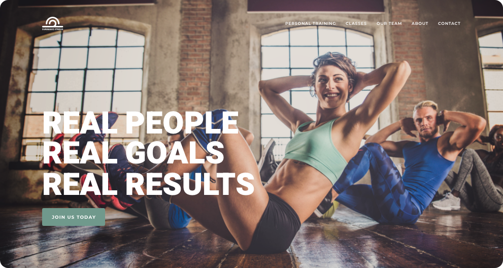Website design for Personal Trainers